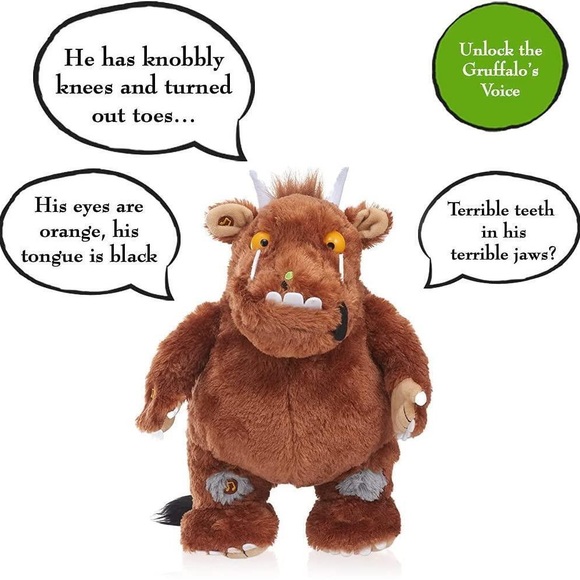 The Gruffalo 12" Talking Plush Julia Donaldson Story Book Doll Christmas Gift OH - Picture 1 of 15